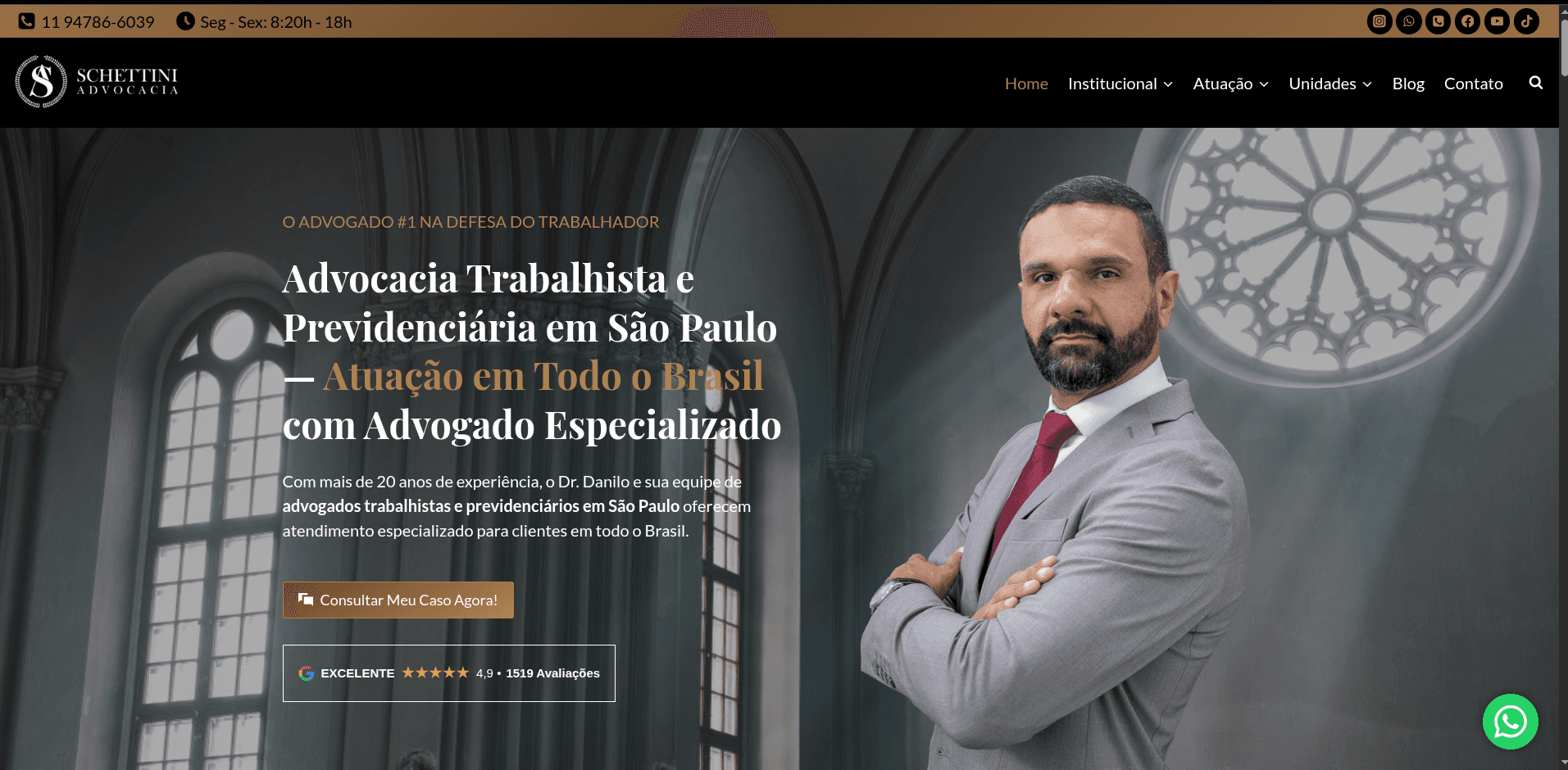 Site Escritório de Advocacia